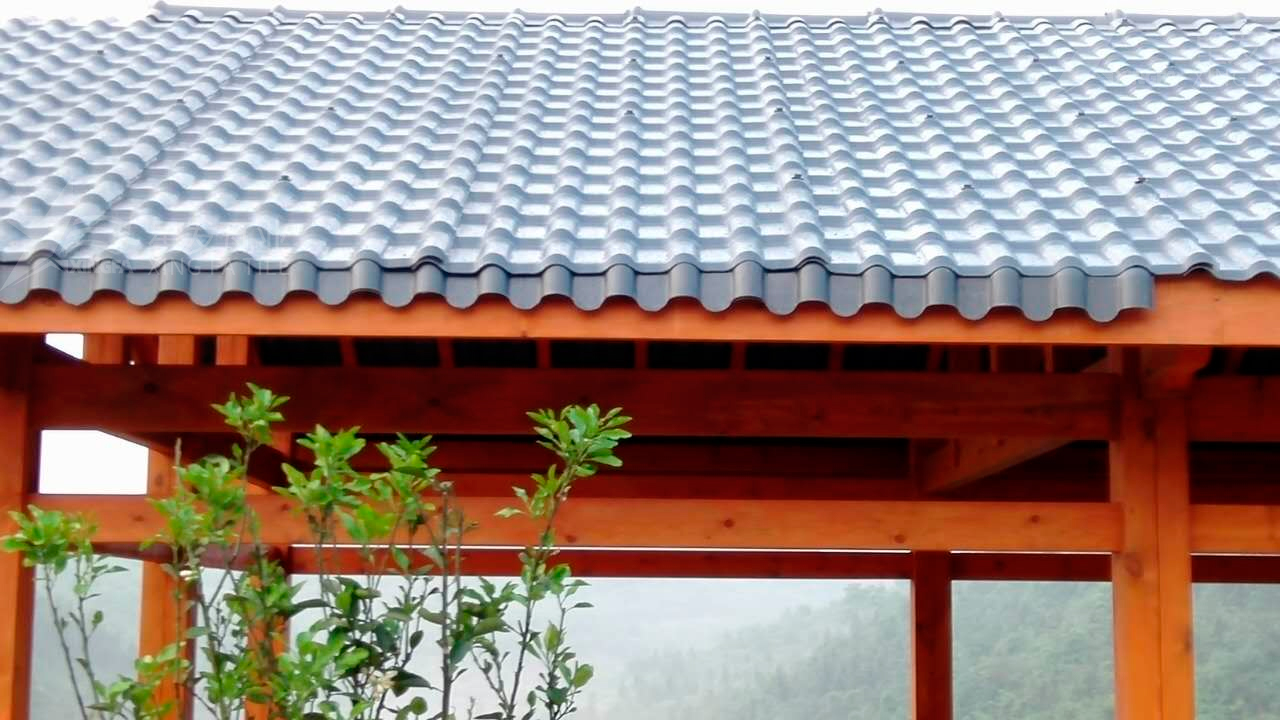 用合成樹(shù)脂瓦在屋頂露臺上搭建亭子可以起到什么重要的作用？