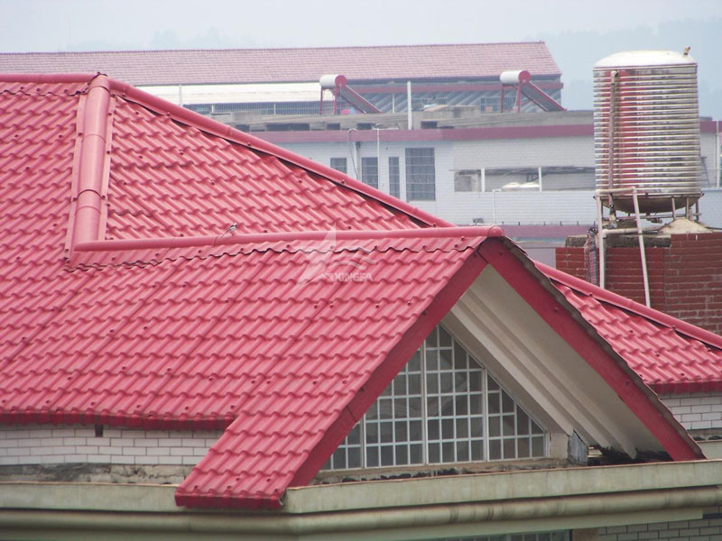新型屋面建材合成樹(shù)脂瓦，傳統建筑用瓦的傳承替代建筑材料