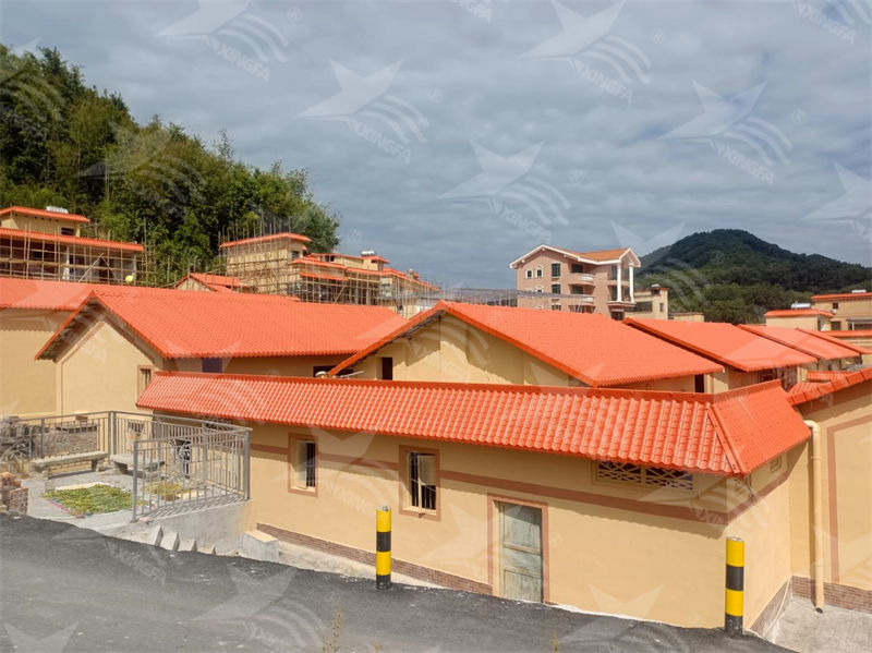 建房搭建屋面選擇合成樹(shù)脂隔熱瓦，你了解多少？